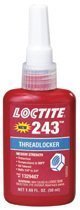 Loctite 243 Threadlocker - Blue Liquid 50 ml Bottle - Shear Strength 1100 psi, Tensile Strength 230 psi [PRICE is per BOTTLE]