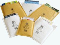 Jiffy 150 pack (1 Box) of J000 Gold Bubble Padded Mailing Envelopes 90 x 145mm (3.5 x 5.5) Protective Postal Packaging