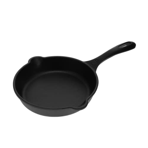 Victoria 6.5 Inch Mini Cast Iron Skillet. Small Frying Pan,Seasoned