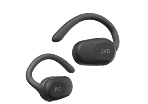 Nearphones Oreilles Libres True Wireless avec Crochet pivotant, Driver néodyme 16mm, Bluetooth 5.4, Autonomie 26heures - HA-NP40T-B (Noir)