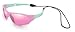 VATTER Kids Polarized Sunglasses UV400 Protection for Boys Girls Shatterproof Lightweight Baseball Sports Glasses for Outdoor 816pinkgreenlenses