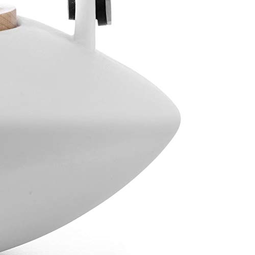 Teeservice Set Porzellan 5-teilig: weiÃ, inklusive 1x Tee-Kanne & 4 Teetassen, tropffrei, modernes Design – Bild 6