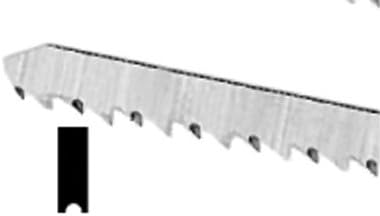 Neutechnik extra long blades for Fine Cut curves (Pack of 4 Black Decker