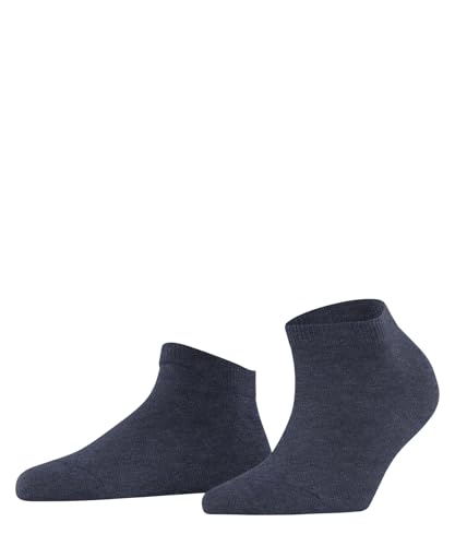 FALKE Femme Family W Sn Coton Durable Unies Chaussettes De Sport, Bleu Dark Blue Melange 6688, 35-38 EU