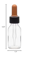 EISCO 6PK Dropping Bottles, 30ml