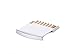 MacBook MicroSD Memory Card Adapter for MacBook Air/Pro 13 inch White with Silver Edge Mini Drive for Storage Expansion or Backup