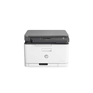 HP Color Laser 178nwg Multifunktions-Farblaserdrucker (Drucker, Scanner, Kopierer, WLAN, Airprint), weiß-grau, 3-in-1