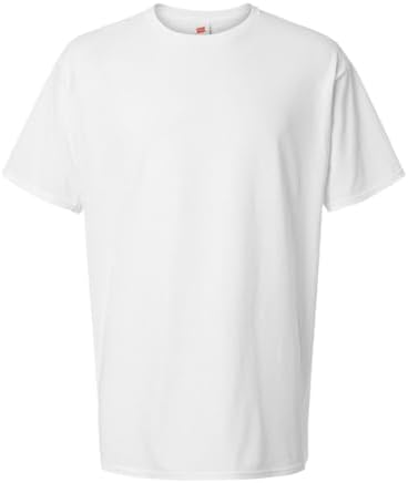 Hanes Men's Essentials Short Sleeve T-Shirt, White - 1 Pack, 5X
