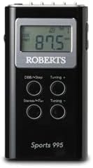 Roberts SPORTS 995 Personal FM/AM Radio Black view 3