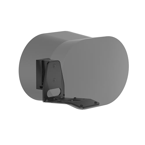 ynVISION.DESIGN Adjustable Wall Mount Compatible with Sonos ERA 300 Speaker - Black (1 Mount)