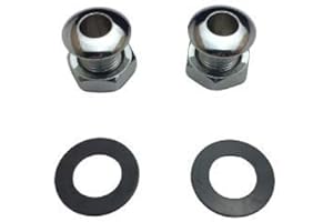 ROSS DRUMHEADS Air Vent for Drums - ROSS Percussion (2 Pack - Chrome)