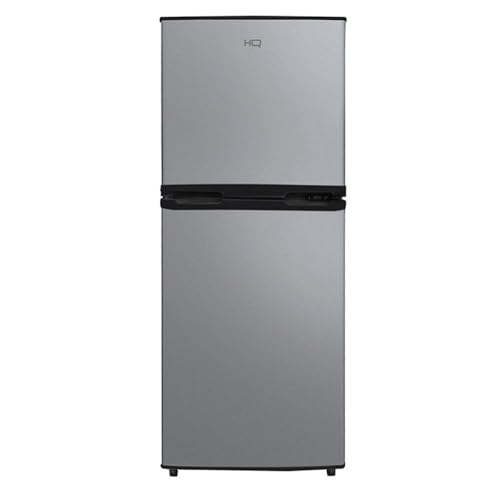 Geladeira Refrigerador Compacto HQ 140L Duplex Defrost, Baixo Consumo A+++ Preto/Cinza HQ-140RDF (220, Volts)