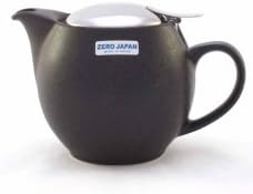 Bee House Ceramic Teapot 15 Ounce Round (Charcoal)