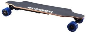 Koowheel Longboard D3M Skateboard 7-ply of Canadian Maple Wood, PU Wheels Dual Brushless Hub Motor with Wireless Remote Control, Blue