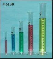 SEOH Graduated Cylinder Set 10 25 50 100 and 250ml Glass
