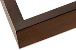 Ambiance Gallery Wood Picture Frame for Stretched Canvas, Artist Panels and Art Boards [Single Frame] 20x24" - Mahogany