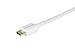 Monoprice Premium USB to Micro-B/Micro USB Charge & Sync Cable 6ft- White w/Gold Plated Connectors for Android, Samsung, HTC, Nokia, Sony and More