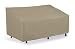 SunPatio Outdoor Patio Veranda Sofa / Loveseat Cover,Light Weight,Water Resistant, Eco-Friendly,Helpful Air Vents,60"L x 36"W x 30"H
