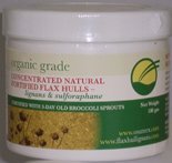 Fortified Flax Hulls with Broccoli Sprouts - organic grade by Osumex