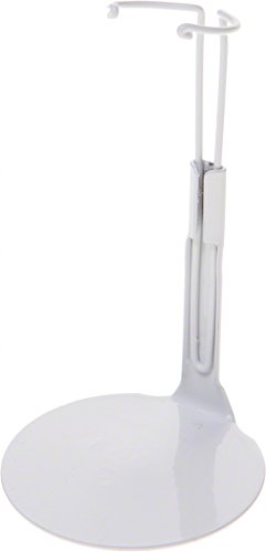 Kaiser Doll Stand 1101 - White Doll Stand for 5" to 6" Dolls and Action Figures, 3-Pack