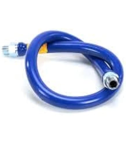 Dormont Blue Gas Connector Hose Kit 48" With Snapfast Disconnect - 3/4" Diameter