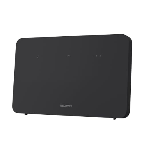 Huawei 4G CPE 5, LTE-WLAN-Router mit 400 Mbit/s, Wi-Fi 6, 4G-Nano-SIM-Steckplatz entsperrt, Keine Konfiguration erforderlich, 128 Geräte verbinden, Vi