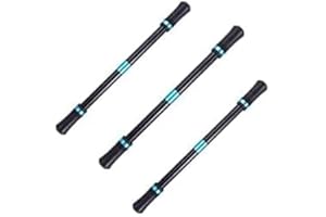 3PC Black Rotating Finger Ballpoint Pens, Spinning Gaming Stress Relief Office Supplies