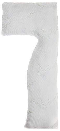 Enimay 7Heaven Luxury Full Size Body Pillow 100% CertiPUR-US Certified Shredded Memory Foam Made in USA (Adult)