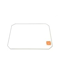 130 mm x 160 mm de vidrio de borosilicato placa cama plana filo pulido w corte esquinas para impresión 3d