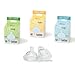 Klean Kanteen Kid Kanteen Wide Mouth Medical Grade Silicone Baby Bottle Nipple 2 Pack
