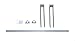 Monkey Bars Storage Folding Chair Rack (Small)