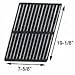 19-1/8 x 7-5/8, Single Cast Iron Cooking Grid Turbo - CG60