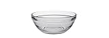 Duralex - Lys Stackable Clear Glass Bowl, 1/2 Quart 5 1/2 Inches Set of 6