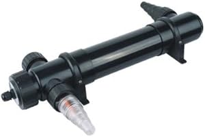 Grech CUV-136 36W UV Sterilizer Light 110V Water Clarifier Lamp Ultraviolet Filter with Blub Tube Power Adapter for Aquarium Pond Tank Fish Reef Koi (CUV-136)