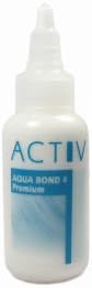 Activ Aqua Bond 4 premium - 50 ml for lasting adhesion of toupees wigs and hair pieces, Aqua,White