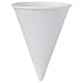 Solo 4 oz White Paper Cone Cups (Case of 5000)