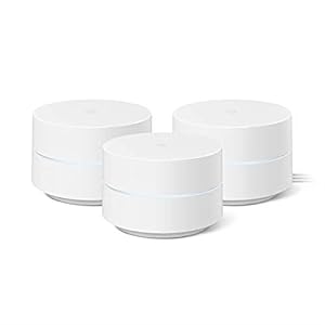 Google Wifi – AC1200 – Mesh WiFi System – Wifi Router – 4500 Sq Ft Coverage – 3 pack