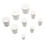 INKNOTE 32 PCS (9 Assorted Sizes) Solid Rubber