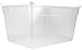 Sterilite 56 Quart Clear Storage Box See-through with White Lid (Pack Of 8)