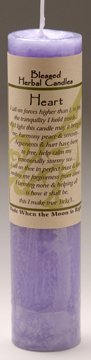 Blessed Herbal - Heart Candle