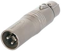 XLR Connectors Adptr;3 pin XLR M- 5 pin XLR F;prewired