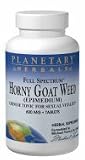 Planetary Herbals Full Spectrum Horny Goat Weed -- 1200 mg - 60 Tablets