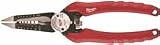 Milwaukee Electric Tool 48-22-3079 6-in-1 Combination Wire Pliers, 2.03" x 7.75" x 0.67"