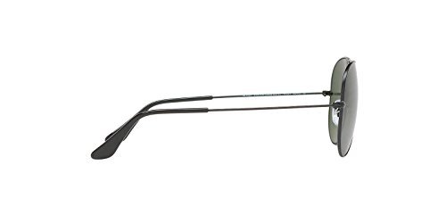 RB3025 58 ORIGINAL AVI, Blk Mat, Grn Pol