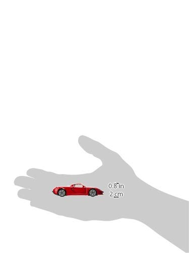 siku 1001, Porsche Carrera GT Sportwagen, Metall/Kunststoff, Rot, Öffenbare Türen, Spielzeugauto für Kinder – Bild 5