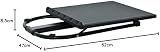 Azuma Folding Laptop Table 43x43cm Tilt Top Adjustable Height 61/67/73cm view 10
