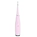 Electric Sonic Dental Calculus Plaque Remover Tool Kit - Tooth Scraper Tartar Removal Cleaner - Teeth Stain Eraser Polisher - Remove Tarter for Kids Adult - 100% Proven Safe Effective (Pink)