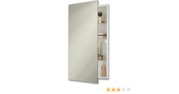 Amazon Com Jensen 869p24wh Specialty Flush Mount Single Door Recessed Mount Medicine Cabinet Home Improvement