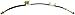 ACDelco Gold 18J1654 (19174550) Front Driver Side Brake Hose