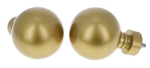 image for Meriville 1-Inch Diameter Ball Telescoping Double Window Treatment Cur